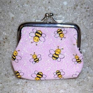 Pink Glitter 💰🔑 Change 🔑💰 Purse